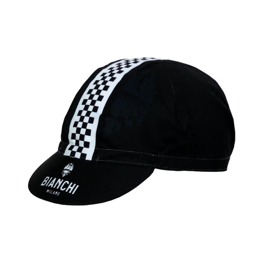Classic Bianchi Checkerboard Cycling Cap