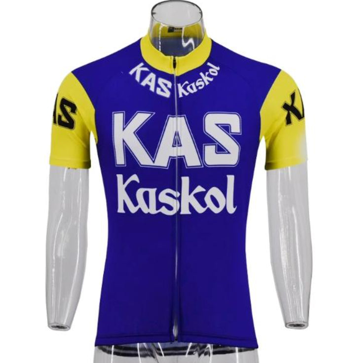 Kas Kaskol Short Sleeve Vintage Cycling Jersey