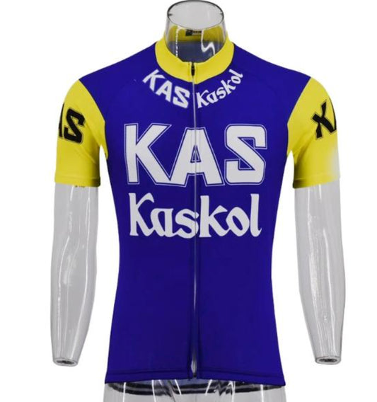 Kas Kaskol Short Sleeve Vintage Cycling Jersey