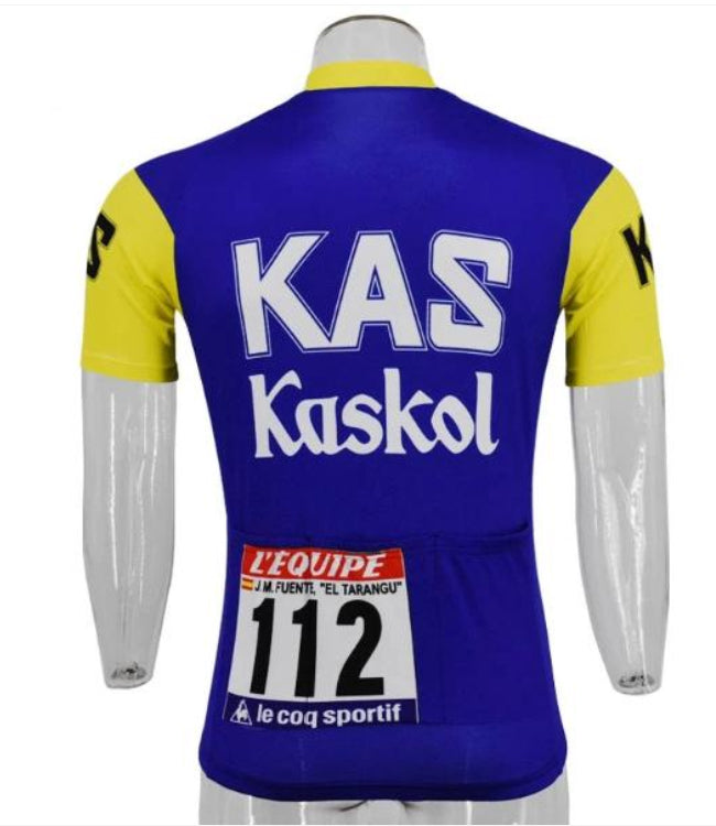 Kas Kaskol Short Sleeve Vintage Cycling Jersey