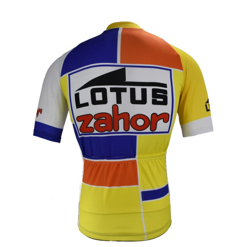 Lotus Zahor Retro Cycling Jersey 1989