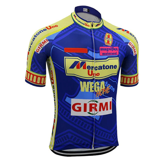1997 Marco Pantani Mercatone Uno Girmi Retro Cycling Jersey