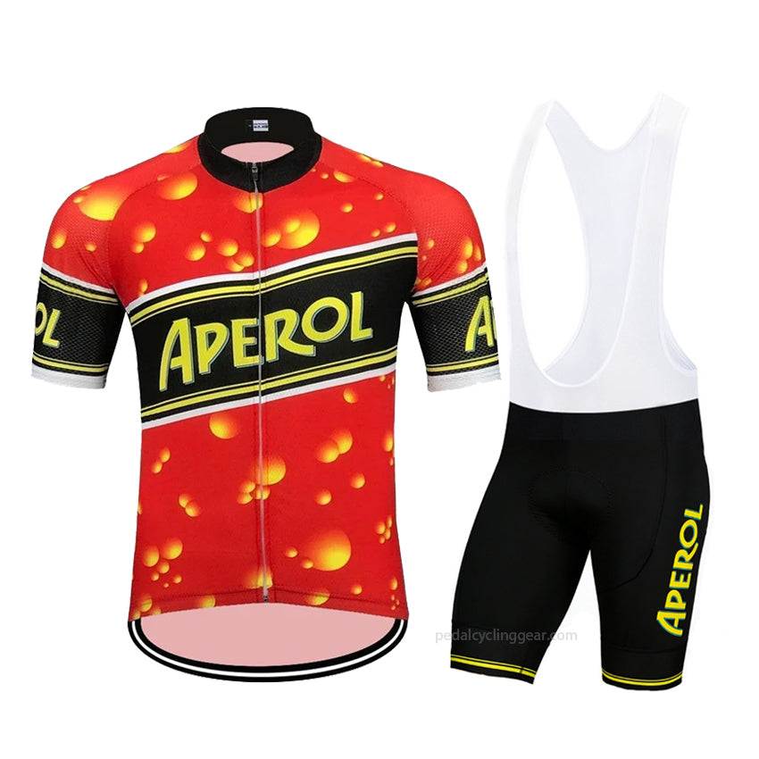 Aperol Retro Radtrikot Set – Pedal Cycling Gear