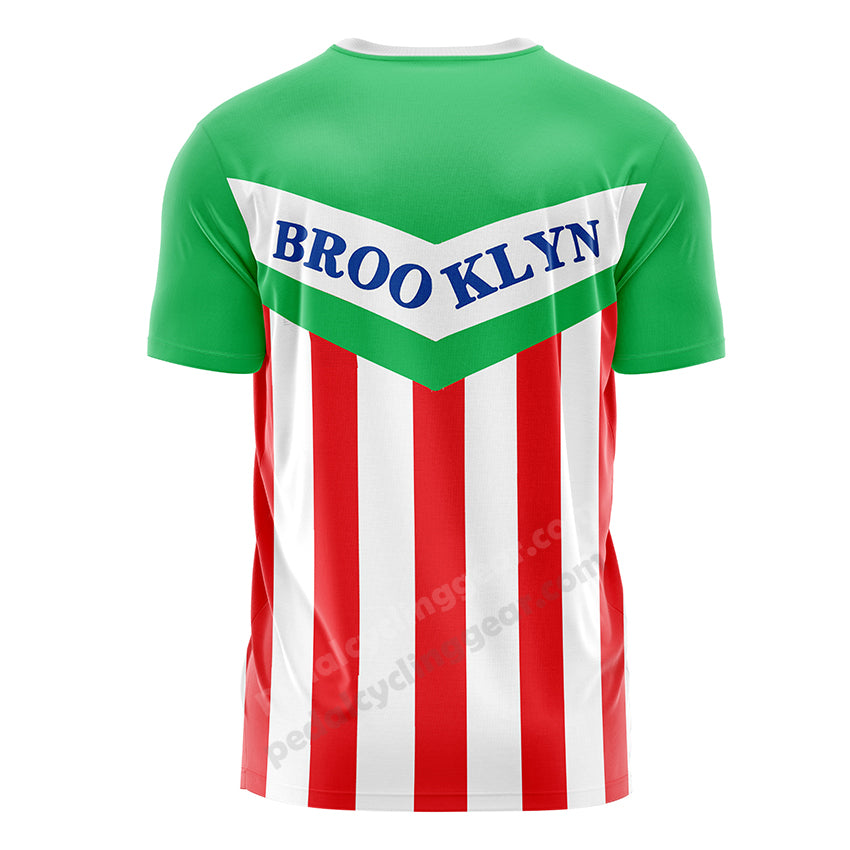 Brooklyn Classic Green Cycling T-shirt