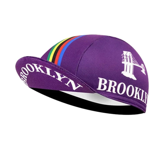 Brooklyn Team Purple Retro Cycling cap