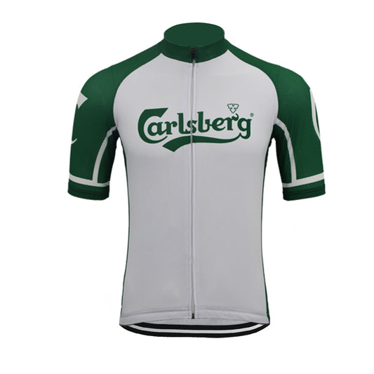 Men's Carlsberg Beer Short Sleeve Cycling Jersey
