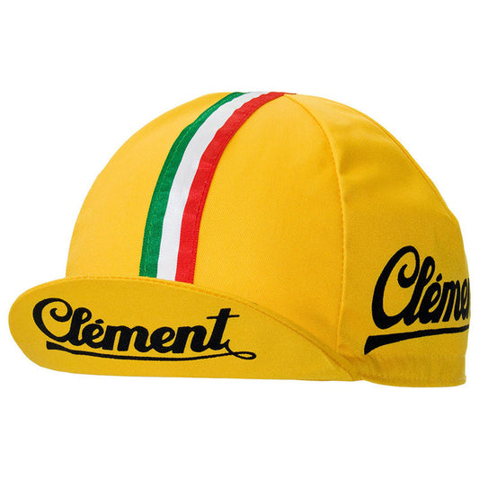 Clement Retro Yellow Cycling Caps