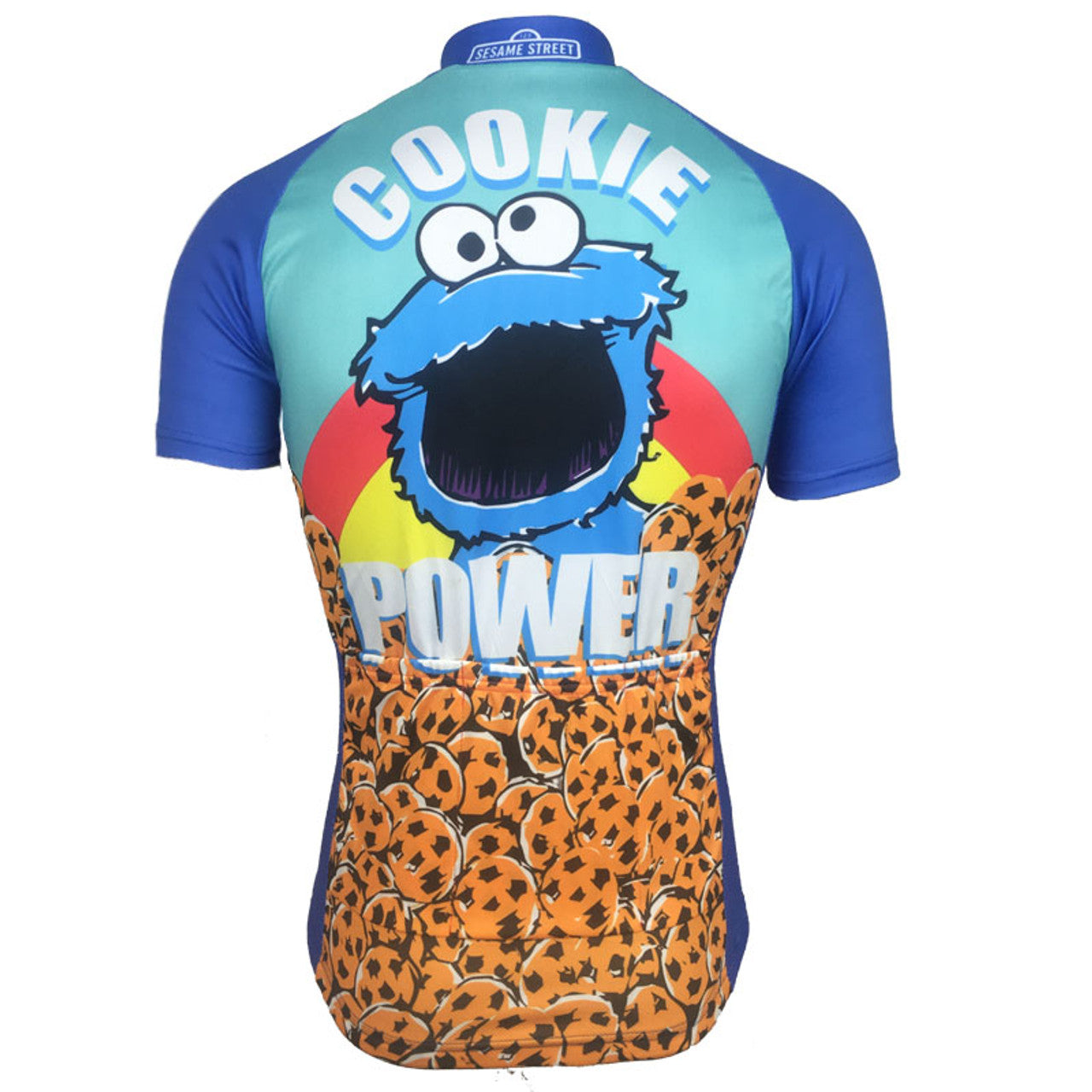Cookie Power Funny Cycling Jersey