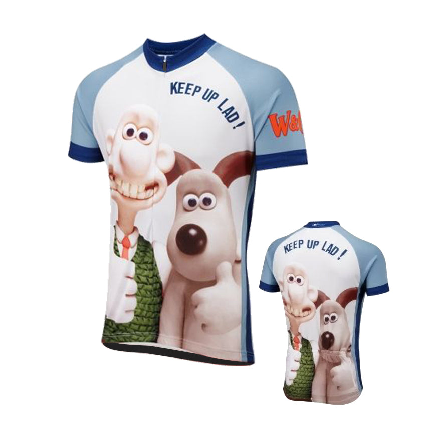Wallace Gromit Retro Cycling Jersey