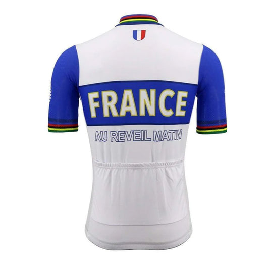 France Team Retro Bike Jersey