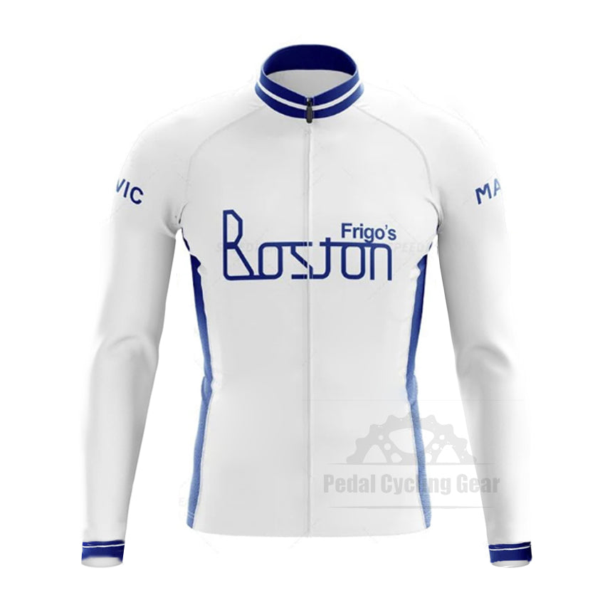 Frigo's Boston Long Sleeve Retro Cycling Jersey