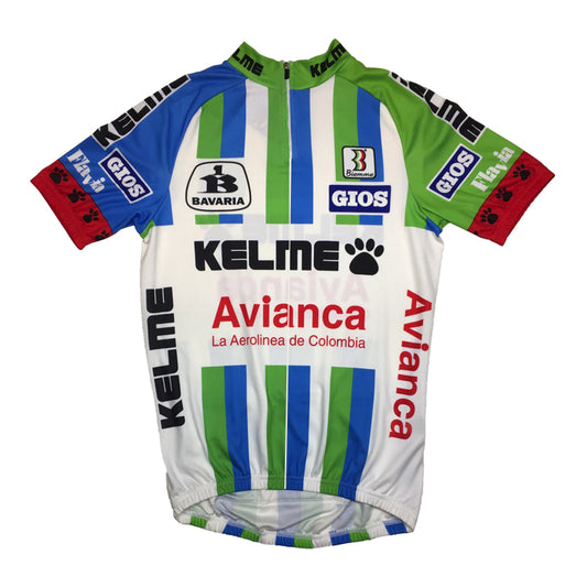 Kelme Avianca Gios 90's Vintage Cycling Jersey