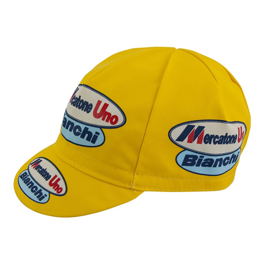 Mercatone Uno Bianchi Vintage Cycling Cap