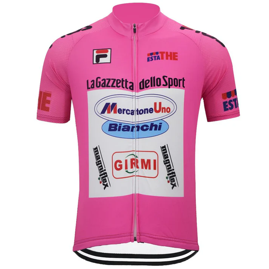 Mercatone Uno Bianchi Pink Jersey