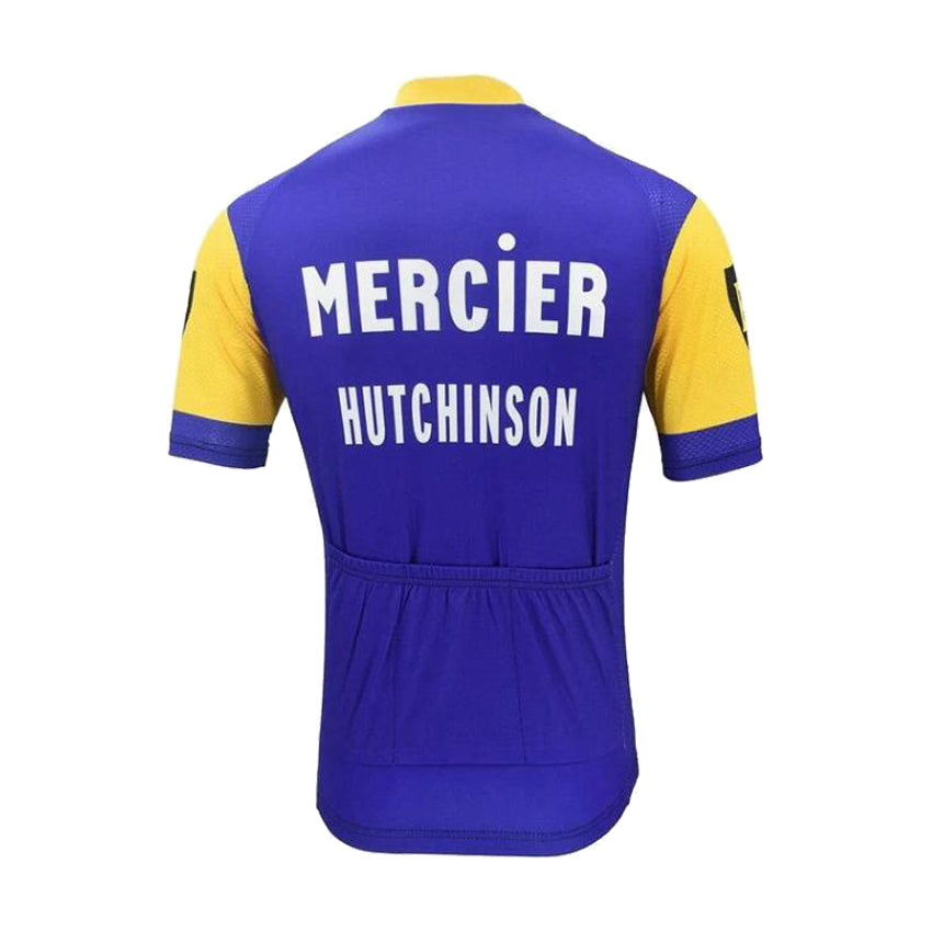 Mercier Hutchinson Blue Retro Cycling Jerseys