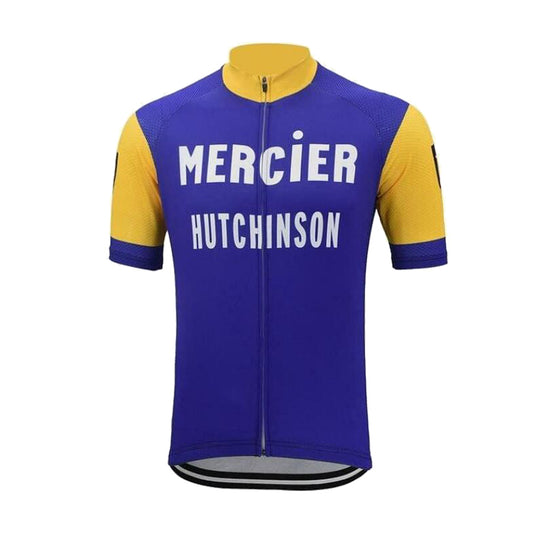Mercier Hutchinson Blue Retro Cycling Jerseys