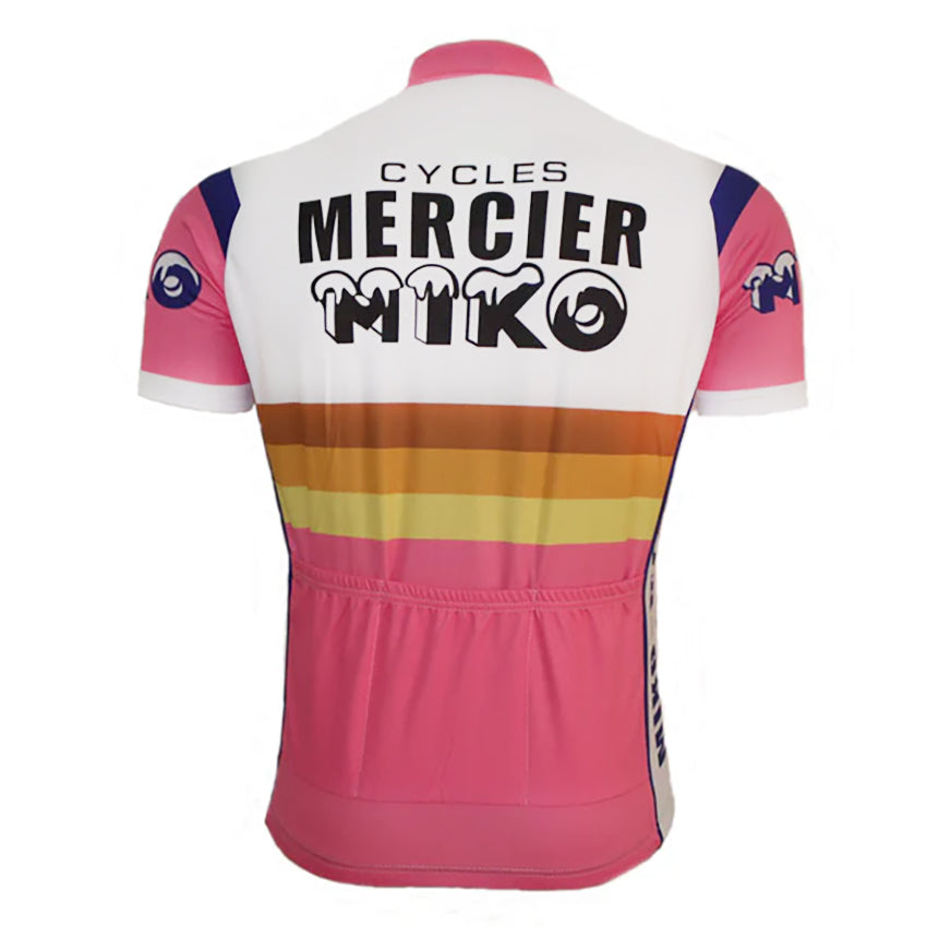 Mercier Miko Retro Pink Cycling Jerseys