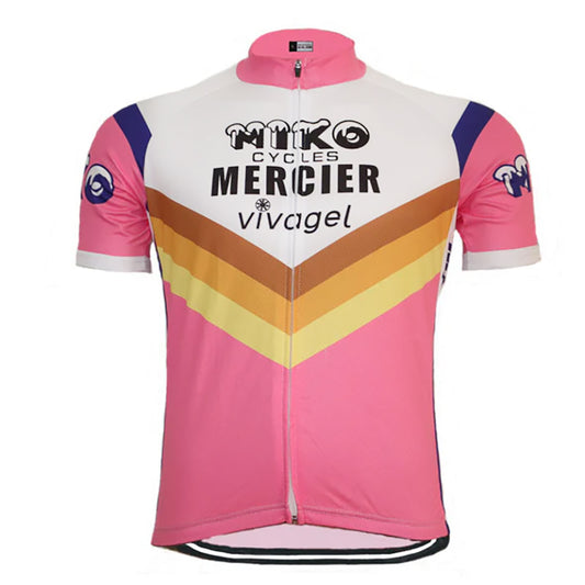 Mercier Miko Retro Pink Cycling Jerseys