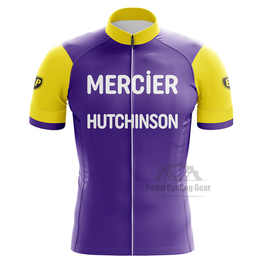 Mercier Team Purple Retro Cycling Jersey