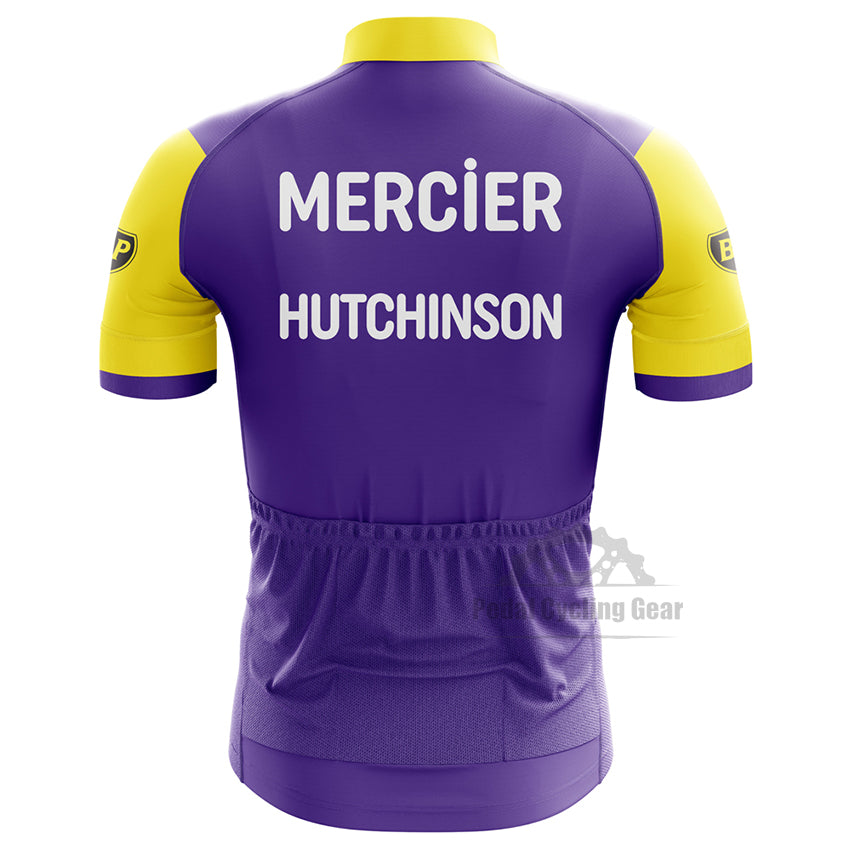 Mercier Team Purple Retro Cycling Jersey