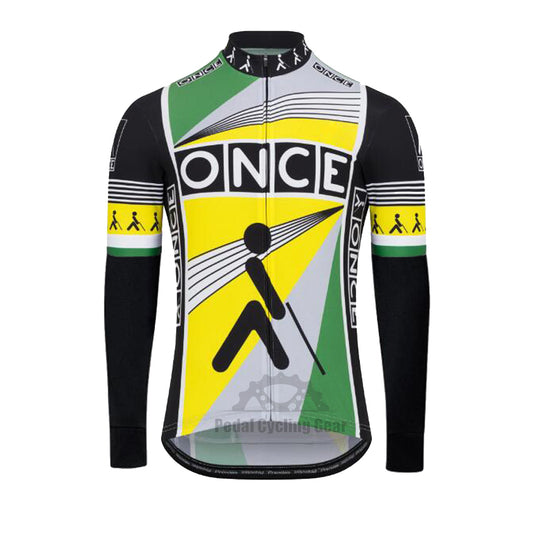 Men's Once Long Sleeve Retro Cycling Jersey