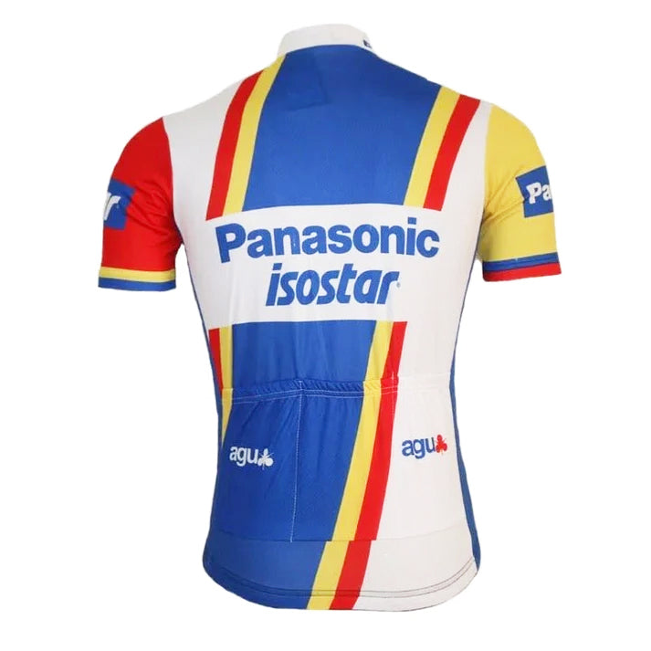 panasonic isostar retro cycling jerseys