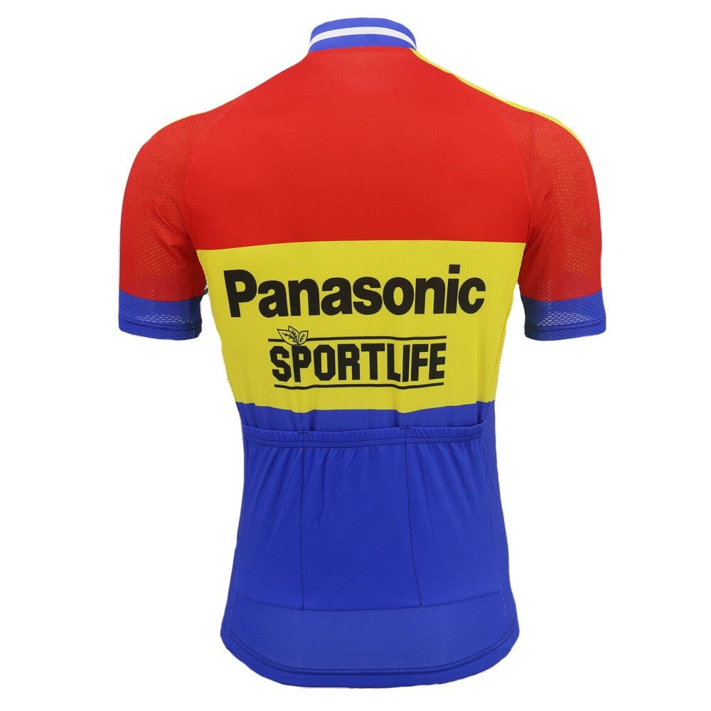 Panasonic Sportlife Retro Cycling Jerseys