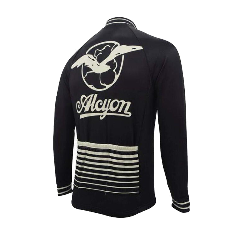 Paris-Roubaix Long Sleeve Retro Cycling Jersey