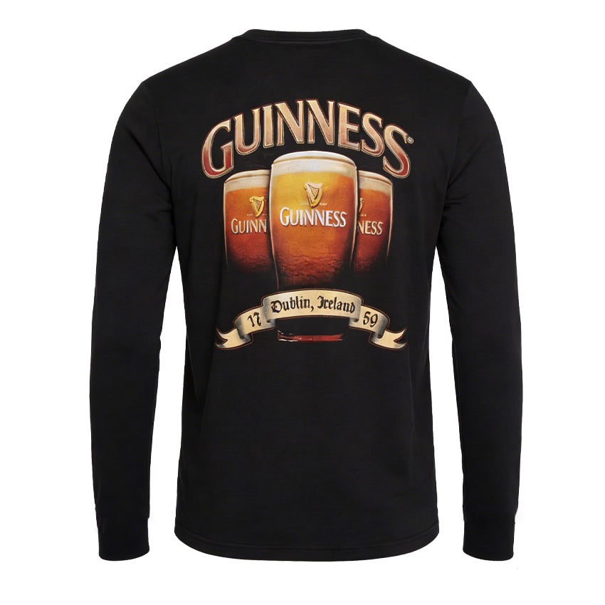 Retro Guinness Long Sleeve Tee