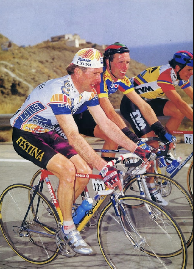 Festina Rossin Retro Cycling Cap Sean Kelly