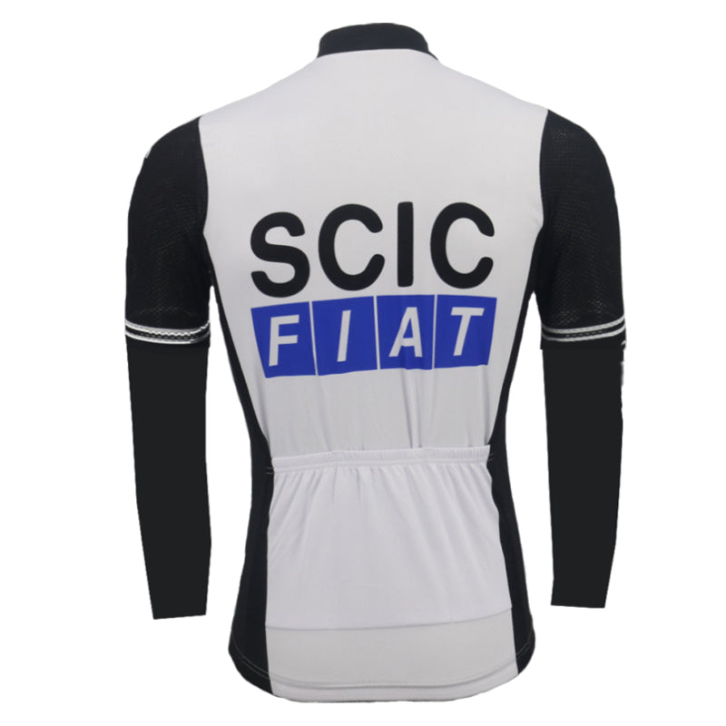 Tour de France 1976 Scic Fiat Long Sleeve Cycling Jersey