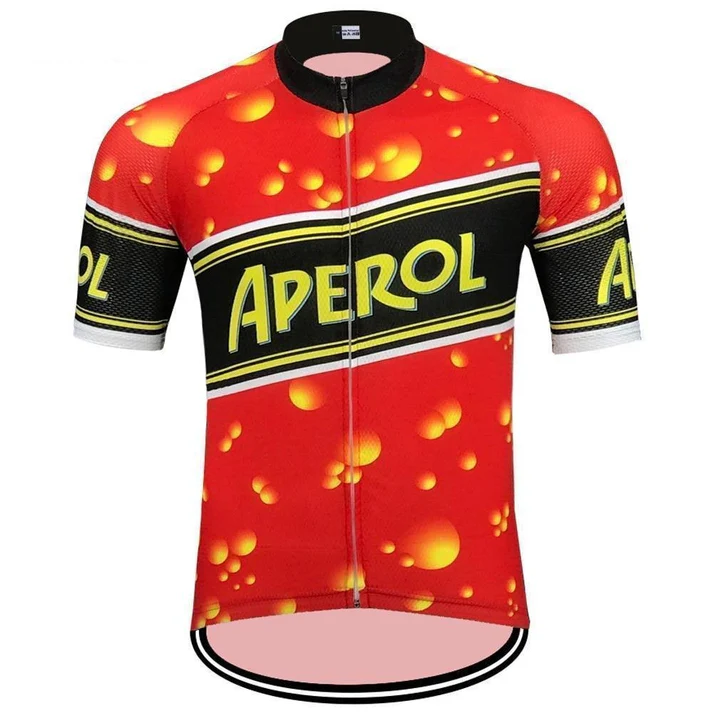 Men's Aperol Short Sleeve Cycling Jerseys