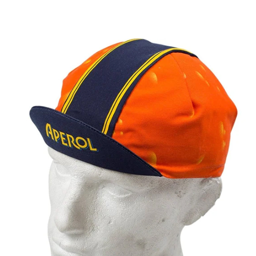 aperol vintage cycling cap