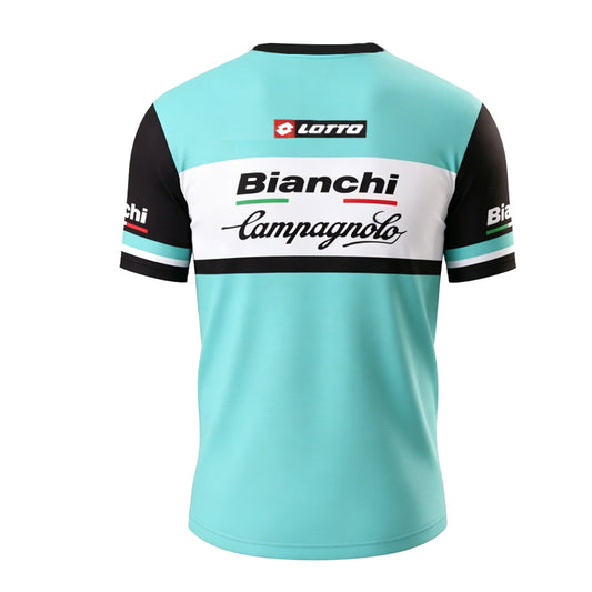 Vintage Bianchi Cycling T-Shirt | Celeste Vintage Tee