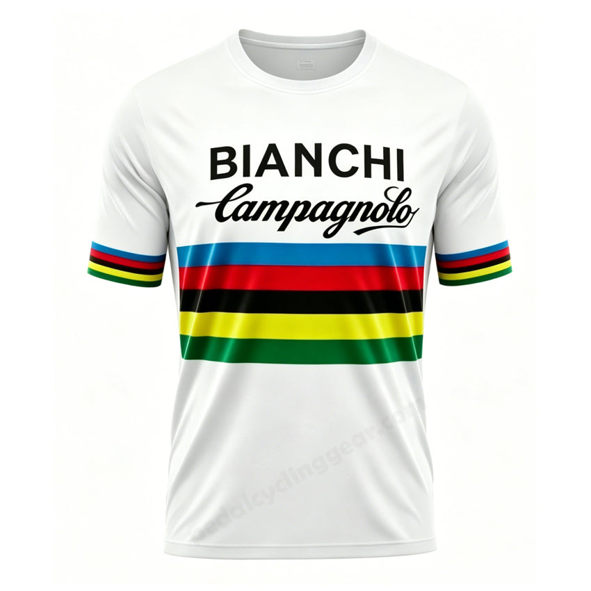 Bianchi Championship Retro Cycling Shirt – Pedal Cycling Gear