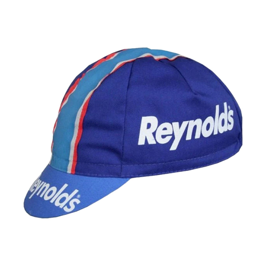 Blue Reynolds Retro Cycling Cap
