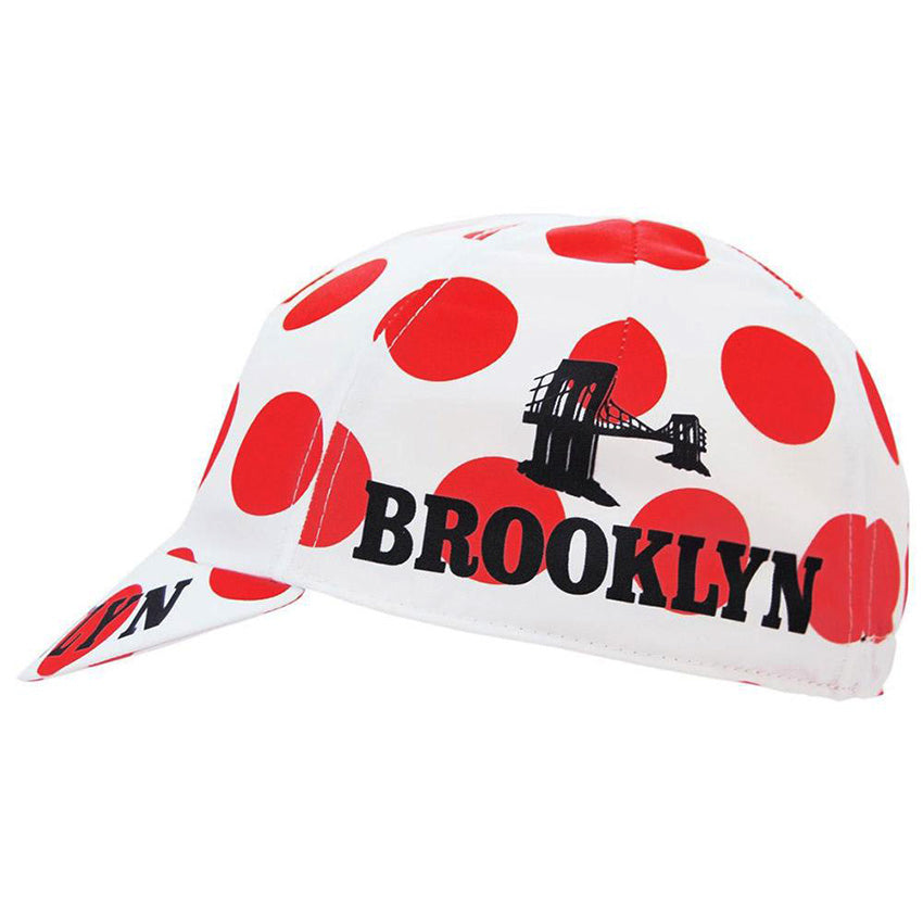 Brooklyn Polka Dots Retro Cycling Caps