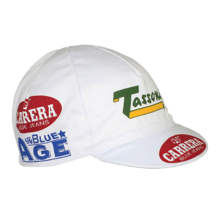 carrera tassoni retro cycling cap