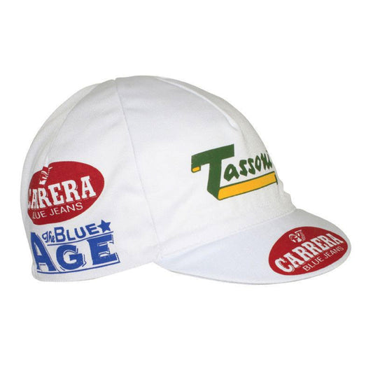 carrera tassoni retro cycling cap