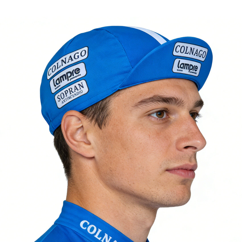 colnago lampre retro cycling cap