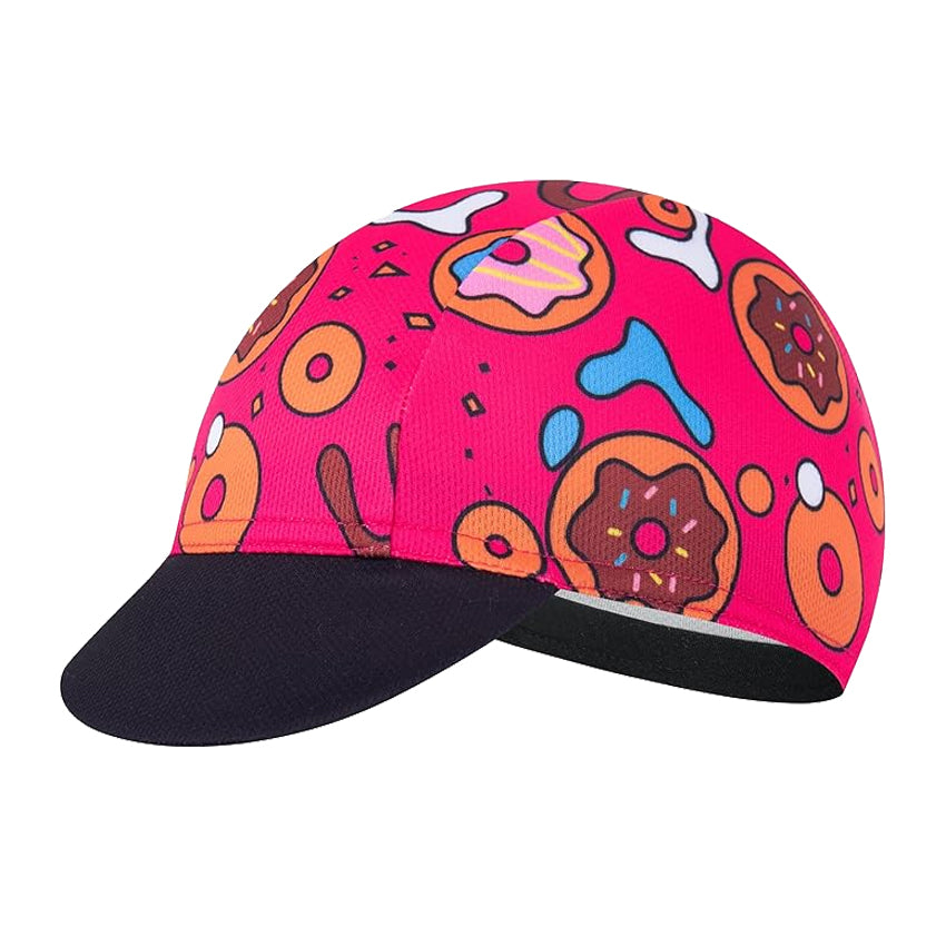 Pink Cartoon Bike Cap
