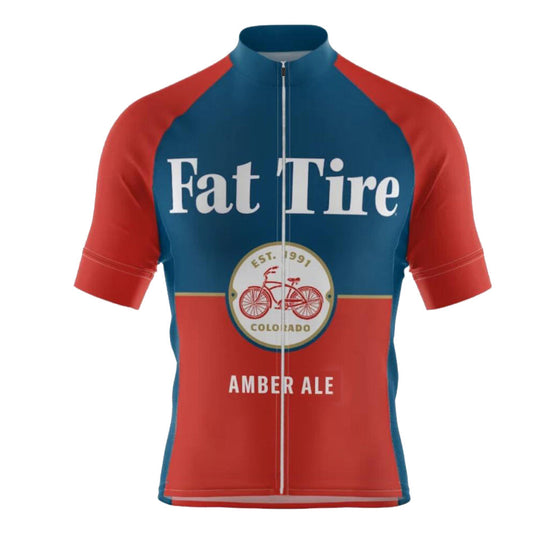 fat tire ale beer retro cycling jersey