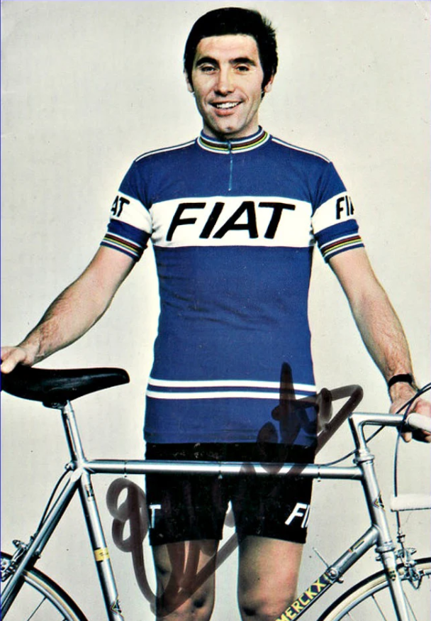 fiat cycling team eddy merckx jersey