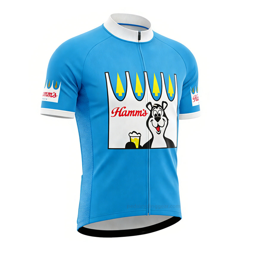 Hamm's Blue Cycling Jersey – Pedal Cycling Gear