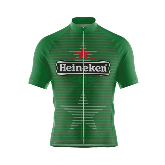 heineken beer green cycling jersey