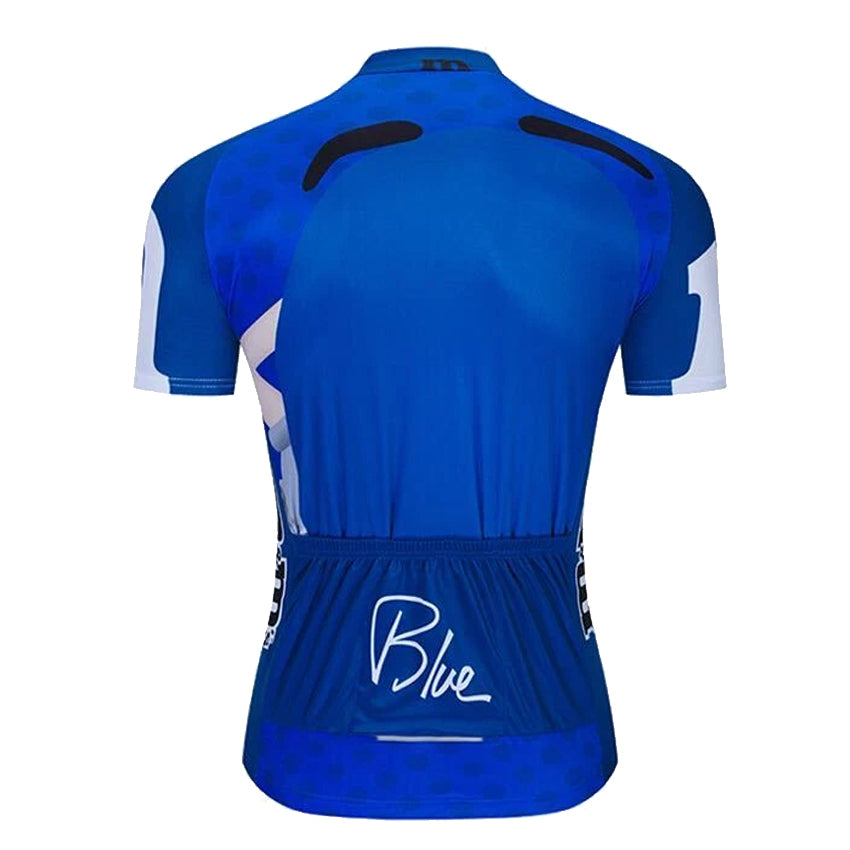 M&M Blue Cycling Jersey