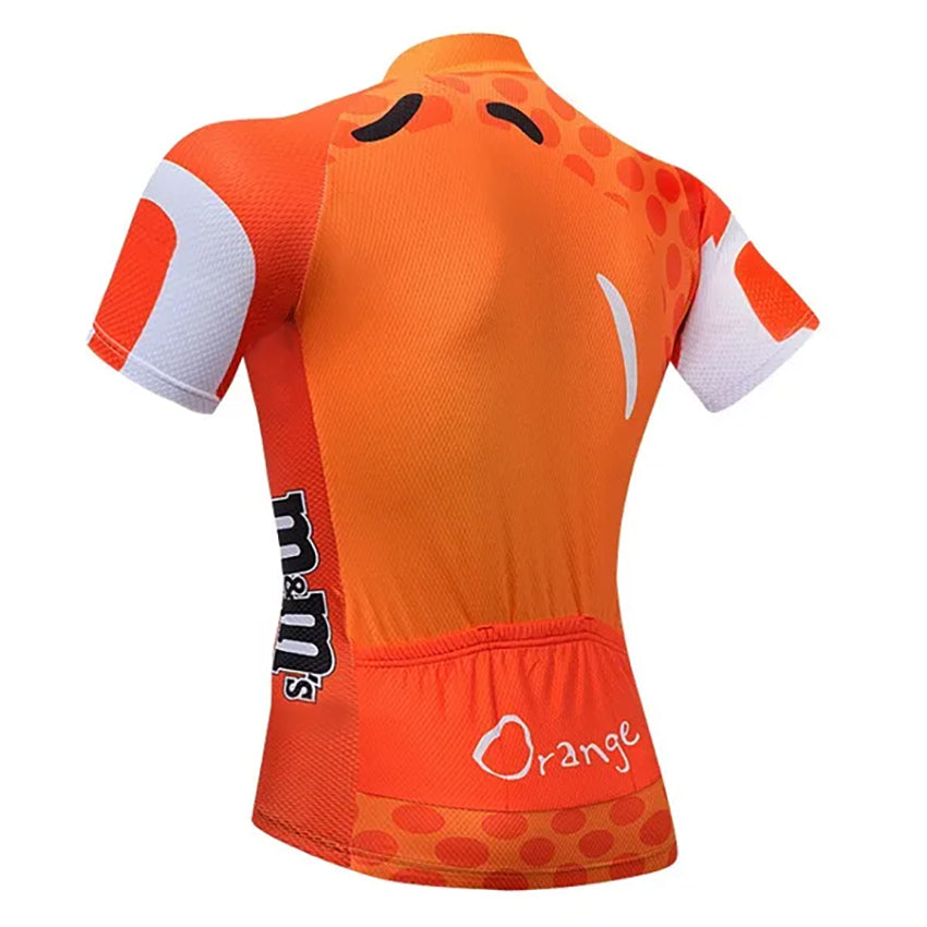 Orange M&M Cycling Jersey