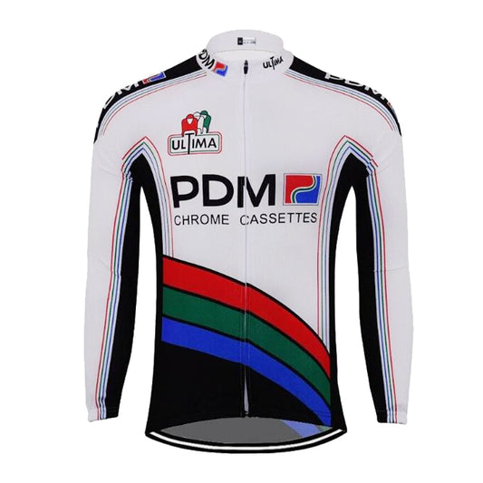 PDM Long Sleeve Retro Cycling Jersey Gerrie Knetemann