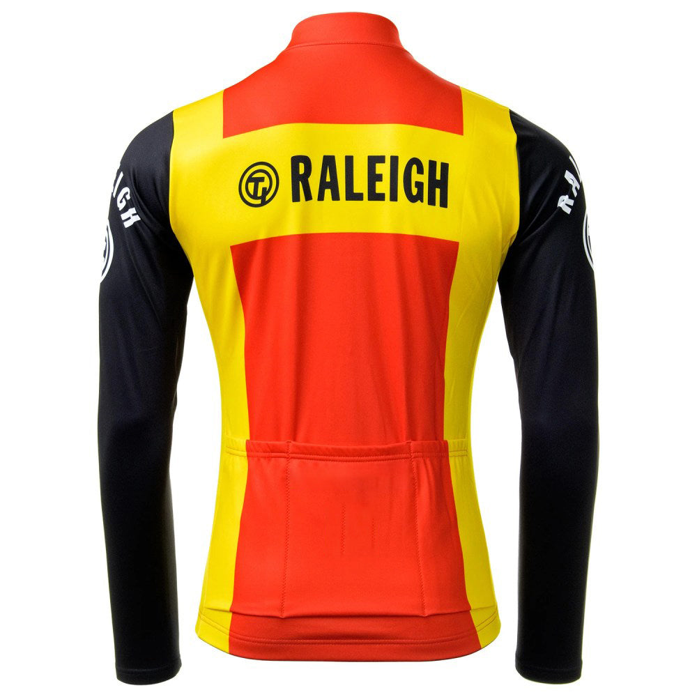 TI–Raleigh Long Sleeve Retro Cycling Jersey