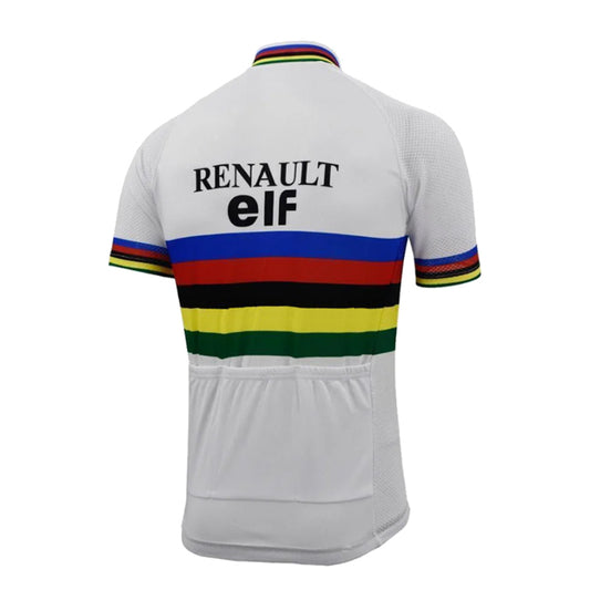renault elf world champion retro jersey